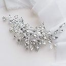 Unicra Bride Wedding Hair Comb Crystal Hair Accessories Rhinestone Bridal Hair Pieces para mujeres
