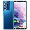 ShaQx SIM-Free & Unlocked Mobile Phones, S21Ultra 5.0" Android Smartphones, 16GB ROM(SD Up to 128GB), Dual Camera, Dual SIM, 3G/GSM Cell Phones (S21 Ultra-Blue)
