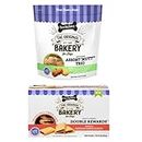 Three Dog Bakery Assort Mutt Trio Soft Baked Cookies for Dogs, Three Flavor Pack, 3 Pounds, and Double Rewards Soft and Chewy Treats, 10 Ounce Pack (114063)