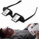 Gafas para lectores de prisiones perezosas gafas horizontales para colocar cama plana en E3N4