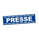 Presse Magnetschild Auto Medien Nachrichtenagentur Magnetfolie Geschenkidee