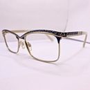 CAZAL Eyeglasses Authentic Frames MOD Titanium 53 [] 17 MM Gold Blue White