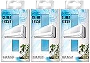 Areon Clima Air Freshener Home Conditioner Blue Ocean Multi Pack Set of 3