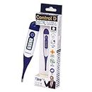 Control D Waterproof Flexible Tip Digital Thermometer For Adult and Kids (White, Blue)