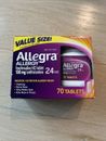 Allegra Adult 24 Hour Allergy Tablets 70 Tabs EXP 12/24 *FREE SHIPPING*
