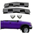 KUAFU 2PCS Mid Frame Rust Repair kit Compatible with 1996-2004 Toyota Tacoma Extended Cab Steel w/Spring Mount Driver & Passenger Side