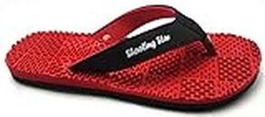 Shooting Star Docor Slipper with extra soft pad 576 (Red, 5)