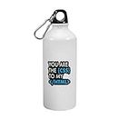 YaaNaa - Aluminium Sipper Water Bottle of Coding Design - You are the CSS to My HTML, Gifts for Programmer, Gifts for Coders, Colleague, Friend, Software Engineers, 600-R2337