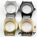 36MM/39MM Diver Brushed Pilot Silver Black Gold Gose gold Sapphire Crystal Watch Case Fit NH34 NH35