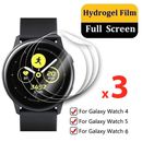 x3 For Samsung Galaxy Watch 6 5 4 Classic 47 46 44 43 42 40 Screen Protector