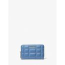 Mk Small Quilted Leather Wallet