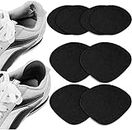FFWHKON Shoe Hole Repair Patch, 4 Pairs Self-Adhesive Sneaker Heel Repair Patch, Hole in Shoe Repair for Leather Shoes and High Heels (Black)