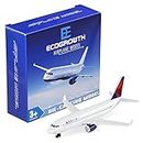 EcoGrowth Model Airplane American Delta Plane Model Plane Airplane for Collection & Gifts