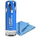 Gizga Essentials Professional Cleaning Kit for Mobile, Laptops, Cameras and Sensitive Electronics (Includes: Plush Micro-Fiber Cloth, 170ML Antibacterial Cleaning Solution)