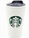 Starbucks Coffee Double Wall Ceramic Travel Mug Cup, 12 oz