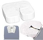 100pcs Hygiene Disposable Face Cradle Covers for Massage Tables, Soft Massage Face Rest Cover Head Cradle Covers U Cushion Covers Massage Face Pillow Cover for Massage Chair Beauty Tattoo Salon Bed