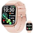 Smart Watch for Men Women Android Phones iOS(Answer/Make Calls), 1.85" Fitness Tracker Watch Smartwatch with Heart Rate Sleep Monitor, IP68 Waterproof Smart Watches and Activity Trackers