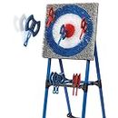 EastPoint Sports Axe Throwing Target Set Includes 8 Safety Axes/Out Door Axe Throw Game with Durable Steel Base