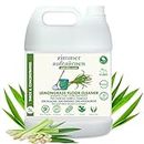 Zimmer Aufraumen LEMONGRASS FLOOR CLEANER 5 Lit THICK & CONCENTRATED ECONOMICAL. Organic Disinfectant With Real Lemongrass Oil. Pets & Kids friendly. Biodegradable and Environment safe.