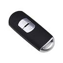 eMagTech Car 2 Button Remote Key Shell for 2 3 5 6 CX-5 CX-7 CX-9 Replacement Remote Key Fob Case Cover Housing Repair Parts Automotive Accessories
