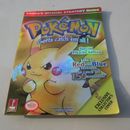 POKEMON YELLOW: PRIMA'S OFFICIAL STRATEGY GUIDE AS PICTURED