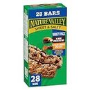 NATURE VALLEY - VALUE PACK - Dark Chocolate Nut and Salted Caramel Chocolate Chewy Nut Sweet and Salty Granola Bars Variety Pack, Pack of 28 Bars, 980 grams, Snack Bars, Made with Whole Grains, No Artificial Colours, No Artificial Flavours