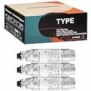 LVVS Type MP4500A Toner Cartridges Compatible with Savin 9240G 9240SP 9250G 9250SP Printers, High Yield 31000 Pages, Includes Chip, Color Reproduction (3 Pack Black)