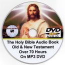 The Holy Bible Audio Book Old And New Testaments Over 70 hours on MP3 Audio DVD