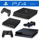 Console Sony PlayStation 4 PS4 Pro Slim nera a scelta controller ORIGINALE 
