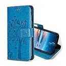 KANVOOS Case for iPhone 6 / iPhone 6s Wallet Case with Card Holder, PU Leather Flip Folio Case [TPU Inner Shell], Shockproof Cover for iPhone 6 / iPhone 6s (Blue)