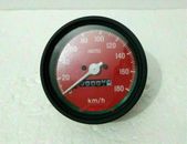 Riproduzione del tachimetro 85 mm di Smiths in senso orario, km/h, rosso...