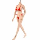 1/6 Sujetador Ropa Interior Bikini Ropa Roja Set para 12 pulgadas Mujer PH TBL UD Muñeca Figura