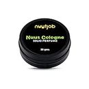 Nuutjob Nuut Cologne Solid Perfume for Men | Long Lasting Fragrance | Intimate Body Perfume | Made with Beeswax & Shea Butter | Anti odour and no skin reactions | Perfume Cream | 50 gm