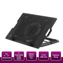 Laptop Notebook Cooler Cooling Stand USB Big Fan Pad Ergonomic Up to 17" inch