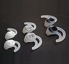 Replacement Silicone Sleeve Compatible with Bose SoundSport in-Ear IE IE2 Earphone(Earmuffs/Headphone Cushion) jn Ear Ear pad(White) (1 Set)