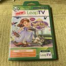 Leap Frog Leap TV Disney Sofia the First Educational Active Video Game 3-5 NEW