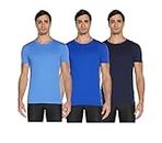 Polo Ralph Lauren 3 Pack Classic Cotton Undershirt Loungewear T-Shirt in Blue Size M