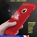 Coque iPhone 8 7 6S 6 PLUS XR X XS MAX 11 proMax Housse Protection Antichoc Case