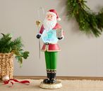 Kringle Express Holiday Character with Snow Globe Body in