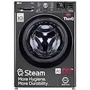 LG 9 Kg (Wash) / 5 Kg (Dry) Ai Direct Drive With Wi-Fi Fully Front Load Automatic Front-Loading Washer Dryer (Fhd0905Swm, With Steam Remove Allergen, Middle Black)