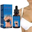 Breast Enlargement Oil, Natural Bust Firming Oil, Breast Enlargement Firming & Lifting Powerful Lifting & Plumping Formula for Breast Growth & Enlargement Gyouza