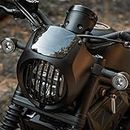 Moto Avant Phare carénage Masque Couverture Pare-Brise Pare-Brise Pare-Vent Phare Garde visière pour H.Onda Rebel CMX 1100 CM 1100 CMX1100 CM1100 Accessoires 2021 2022 2023 (Noir)
