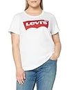 Levi's Plus Size Perfect Tee, T-shirt Donna, Plus Batwing White, 2XL