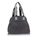 EXOTIC Women's Shoulder Shopper Bag (GREY)