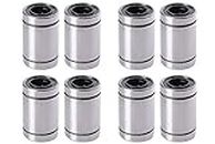 8 Pieces - LM8UU 8mm Linear Ball Bearing for 3D Printer RepRap Prusa CNC Parts