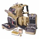 G.P.S Tactical Range Backpack With 3 Internal Handgun Case 1000D Nylon & 12Mags