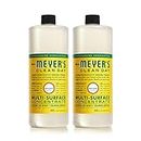 MRS. MEYER'S CLEAN DAY Multi-Surface Cleaner Concentrate, Use to Clean Floors, Tile, Counters, Honeysuckle, 32 Fl. Oz - Pack of 2
