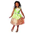 Disney Princess Tiana Dress Costume for Girls, Perfect for Party, Halloween Or Pretend Play Dress Up