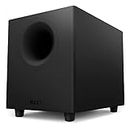NZXT Relay PC Gaming Subwoofer - AP-SUB80-US - Deep, Powerful Bass - Compact Design - 140 Watts - Down-Firing 6.5" Driver - Crossover & Phase Control - Black