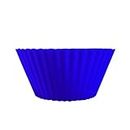 discountstore145 6/12/24Pcs Silicone Muffin Molds Cupcake Dessert Baking Pans Liners Cups Tool for Kitchen Supplies Random Color 24 Pcs